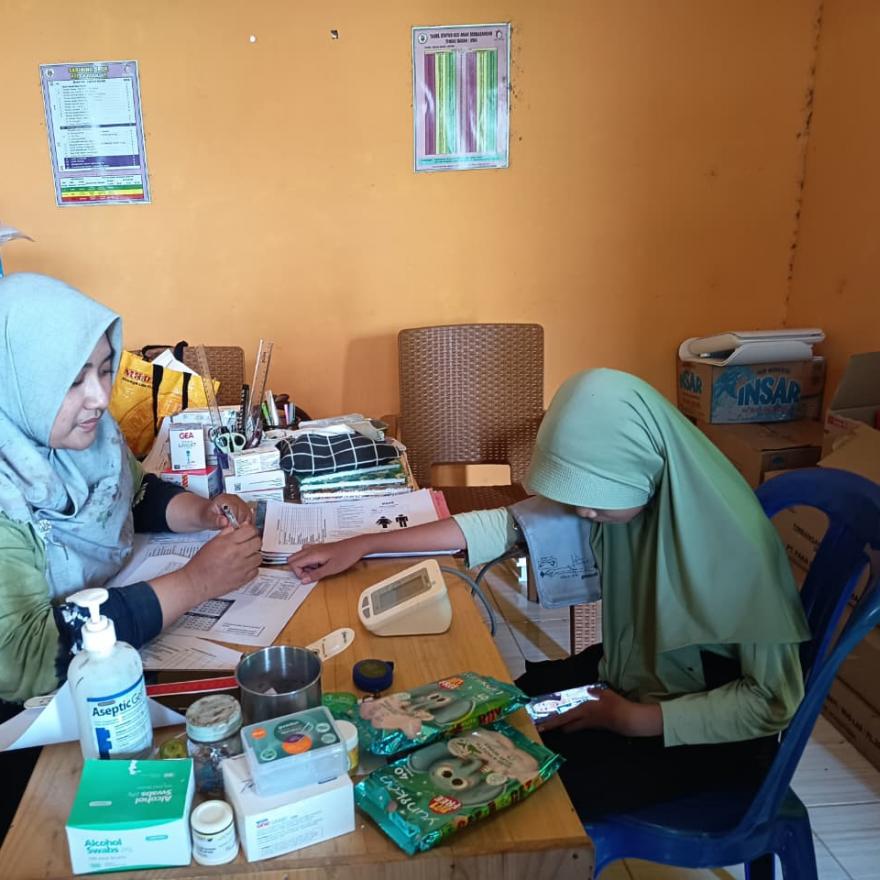 Remaja Sehat, Desa Kuat: Kegiatan Rutin Posyandu Remaja di Polindes Tanah Abang